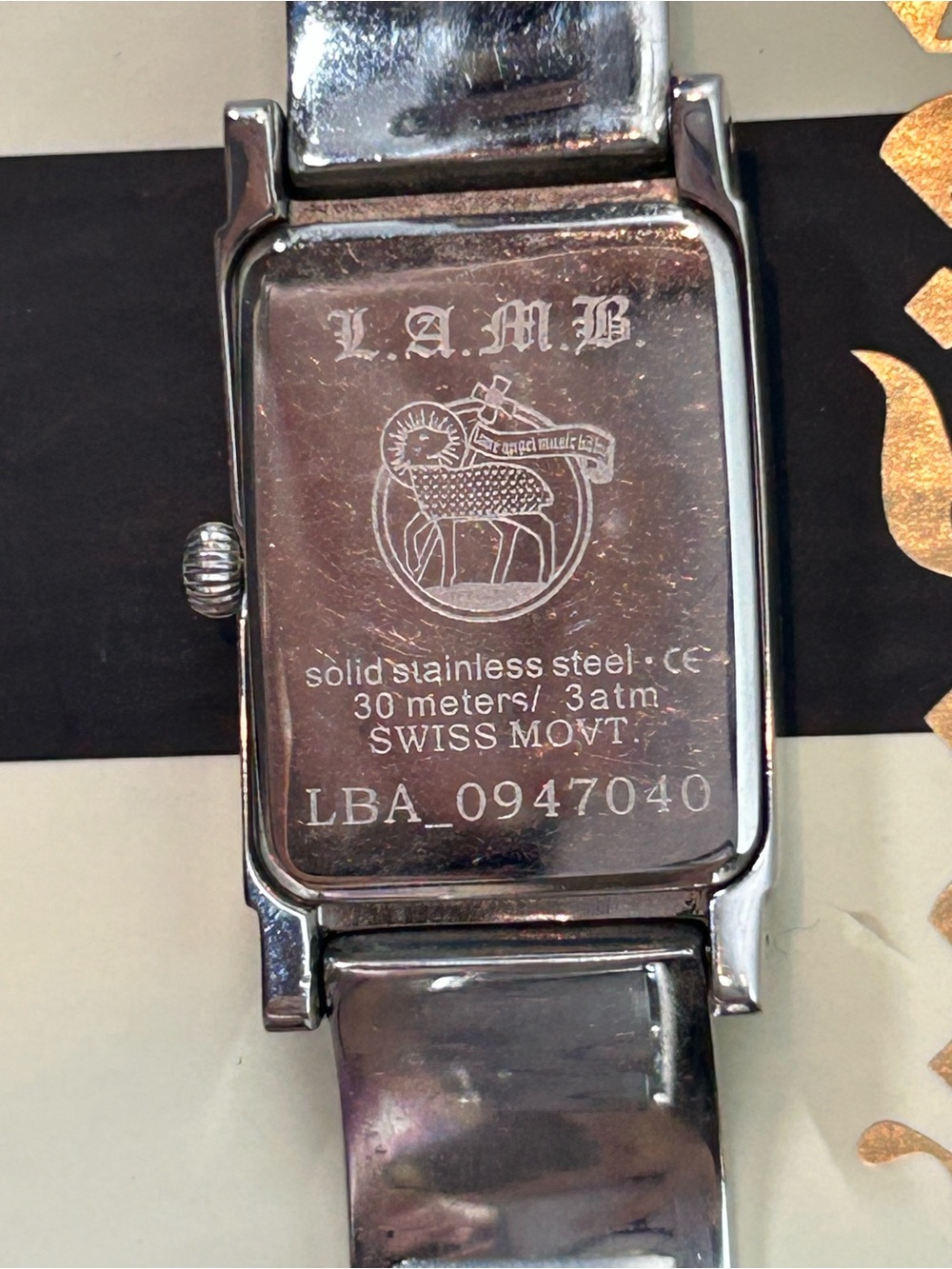 L.A.M.B. Designer Bangle Watch❤️🔥 - Picture 12 of 16